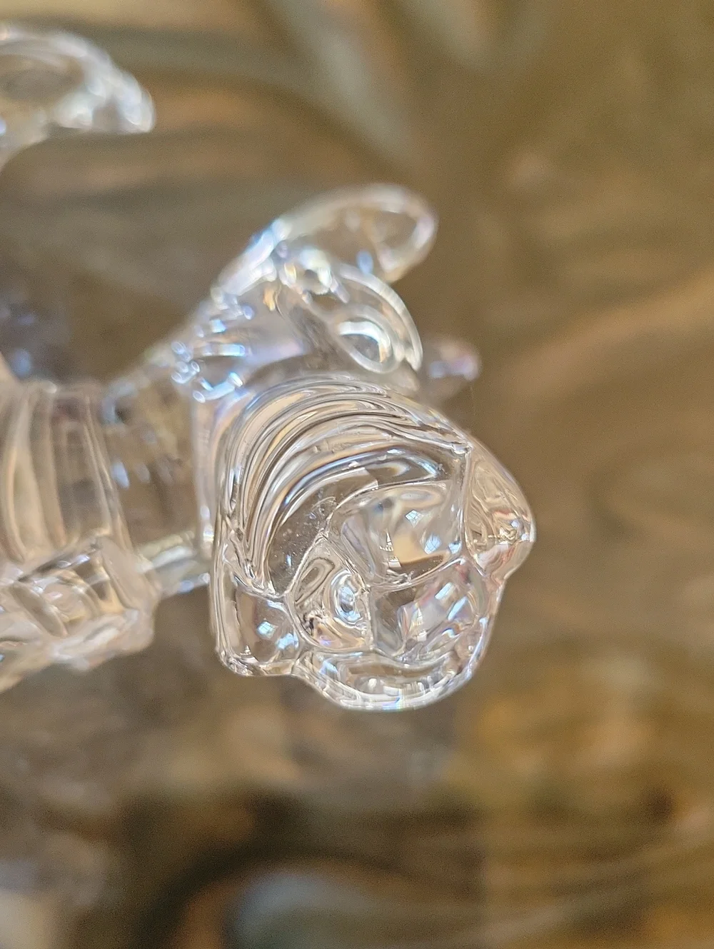 Princess House Lead Crystal Scottie Dog Figurine